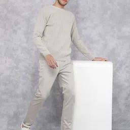Crimsoune Club Men Checked Pullover-picture-49