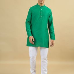 TATTVA Men Thread Work Kurta-image-71