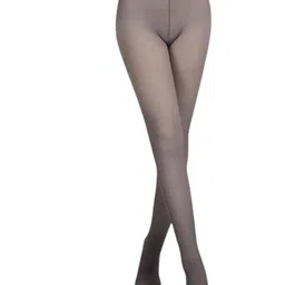 SECRETS BY ZEROKAATA Women Sheer Dual-Tone Fleece Winter Fur Pantyhose Stockings-image-86