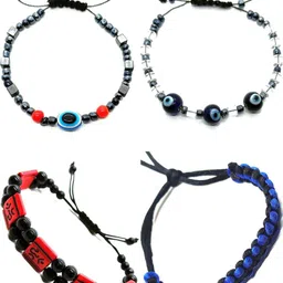Dynamic Retail Global Set of 4 Unisex Bracelet-image-14