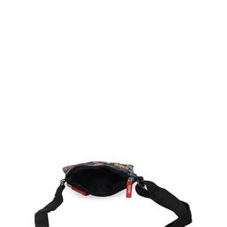NOVEX Printed Structured Sling Bag with Fringed image 4