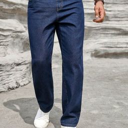 THE BEETEL HOUSE Men Baggy Mid-Rise Stretchable Jeans-image-67