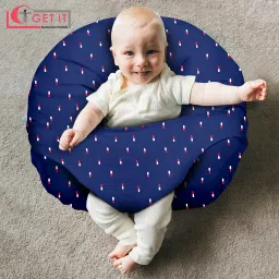 Premium Breastfeeding Recron Pillow, Removable cover Zip, Buckle Adjust,MomsGift Breastfeeding Pillow-image-13