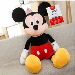 Soft mickey mouse Toy Stuffed Animal Cute Toy for Kids (Red)- 60 cm-22