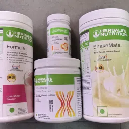 F1 SHAKE MIX ROSEKHEER,PROTEIN 200GM PEACH AFRESH AND SHAKEMATE POWDER COMBO ROSEKHEER, PEACH Powder-17
