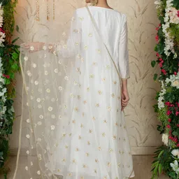 Label Shaurya Sanadhya Anarkali Kurta With Trousers & Dupatta image 5