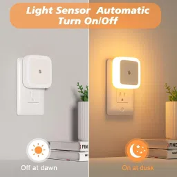 GatiH Night Lamp Sensor Light for Bedroom Smart Automatic ONOFF Dim LED Lights Lamp Smart Sensor Light-26