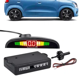 AB351 Black Car Reverse Parking Sensor with LED Display 4 Sensor A351 Parking Sensor-image-43