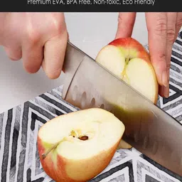 Kuber Industries Gray Printed Anti-Slip Roll Mat Shelf Liner image 5
