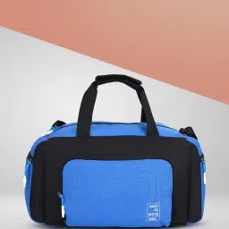 26 L Hand Duffel Bag - travel duffle luggage bag for men & women - Blue, Black - Regular Capacity-image-22