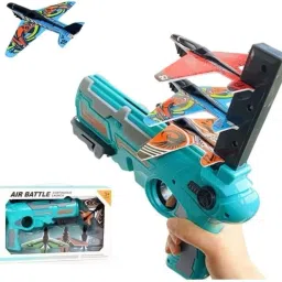 Aeroplane Launcher Pistol Shooting Game Toy Gun-28