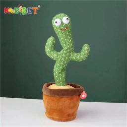 Dancing Cactus Talking Toy with Singing & Recording Function For Return Gift Set-image-52
