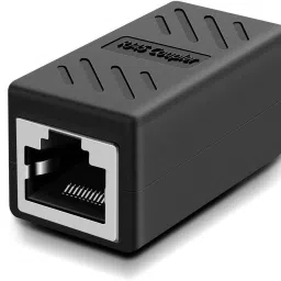 Di LAN JOINTER WITH IC, RJ45 Coupler, Ethernet Coupler Cat7 Wireless Ethernet Lan Adapter compatible with Linux, Mac, Windows-42