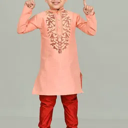 Sangria Boys Embroidered Straight Straight Kurta & Pyjama-picture-43