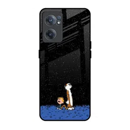 QRIOH Night Sky Star Real Printed OnePlus Nord CE 2 Back Case-49