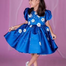 TOPLOVE Print Satin Fit & Flare Dress-image-14