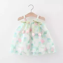 LULU & SKY Floral Print A-Line Dress-54