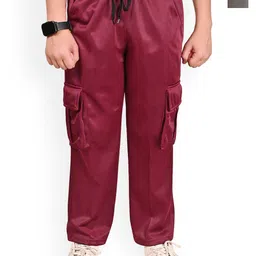 BAESD Boys Pack Of 2 Cargo Mid Rise Trackpants-image-77
