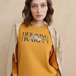 RAREISM Women Printed Sweatshirt-41