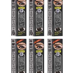 Bhimseni Karyalay Set Of 6 Black Surma With Triphala Bhasm- 1.5 g Each-3