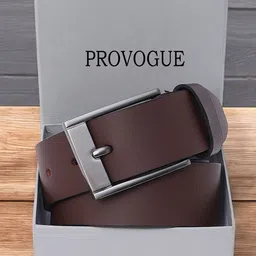 Provogue Men Leather Formal Belt-image-78