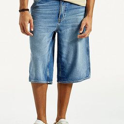 Levis Mid-Rise Loose Fit Pure Cotton Shorts-picture-18