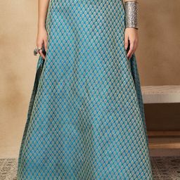 InWeave Women Self Design A-Line Maxi Skirt-picture-20