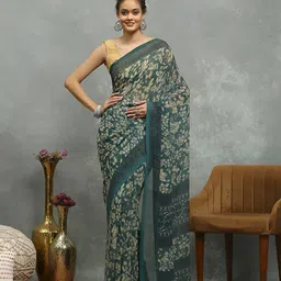 Meena Bazaar Ethnic Motifs Printed Saree-picture-39