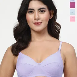 LILY Pack Of 4 Full Coverage Everyday Bra-image-44