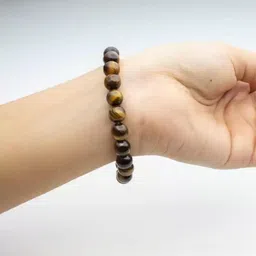 Divine souvenirs Unisex Artificial Beaded Elasticated Bracelet-23