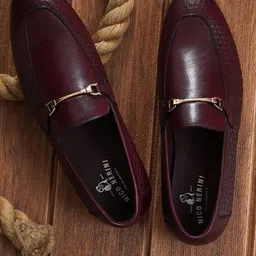 NICO NERINI Men Leather Loafers-picture-16