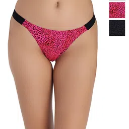 SELFCARE Thongs Nylon Briefs-image-85