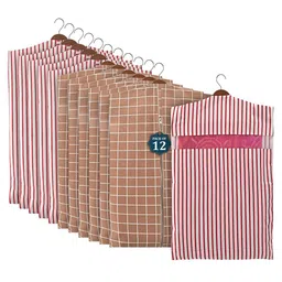 Kuber Industries Brown Set of 6 Regular Multi-Utility Organisers-9