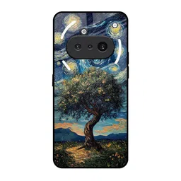 QRIOH Forest Breath Nothing Phone 3a Glass Back Case Mobile Accessories-picture-46