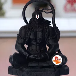 DARIDRA BHANJAN Black Religious Idol Showpiece-image-72