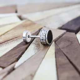 FIMBUL Artificial Stones Studded Circular Studs image 4