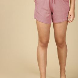 PYNK Women Antimicrobial Technology Cotton Lounge Shorts-image-51