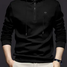 Triptee Men Hooded Pullover Sweatshirt-picture-24