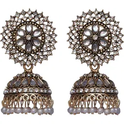 Mehpriye Contemporary Jhumkas Earrings-35