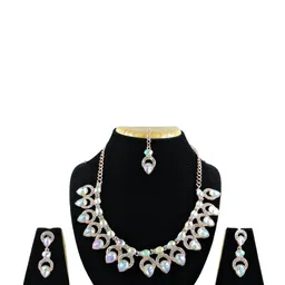 VATSALYA creation Women Multi Jewellery Set-image-7