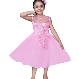 Kidotsav Net Fit & Flare Dress-picture-10