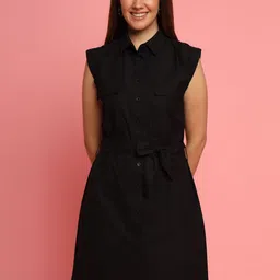 KIZI Belted Shirt Dress-picture-19