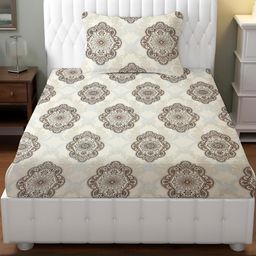 IVAZA Beige Egyptian Cotton 800 TC Bedsheets-image-25