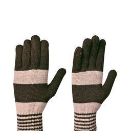 LOOM LEGACY Men Striped Acrylic Winter Gloves-image-8
