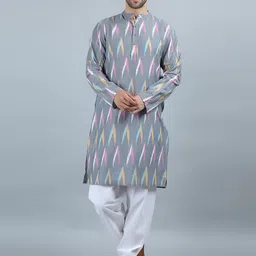 Arch element Men Embellished Thread Work Kurta-picture-13