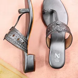 THE MADRAS TRUNK WomenBlock Heels Sandals-image-78