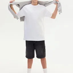 H&M Loose-Fit Carpenter Shorts-image-91