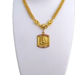 Jemeefly Gold-Plated Square Pendants with Chains image 4