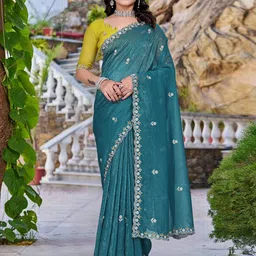 Sadika Embellished Beads and Stones Saree-picture-41