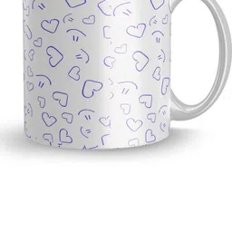Gift4You Multicoloured Printed Ceramic Glossy Cups Set of Cups and Mugs-1